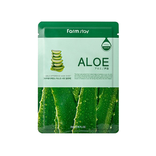 Visible Difference Aloe Mask. FARM STAY